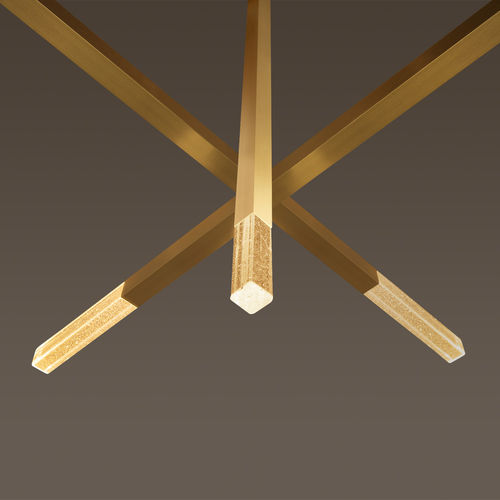 Plafoniera contemporanea - ALLUMETTE GRILLE - MASSIFCENTRAL - in vetro / LED / da interno