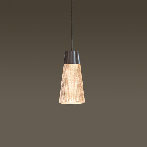 Lampada a sospensione - YAOURT - MASSIFCENTRAL - in vetro / contemporanea / con cavo