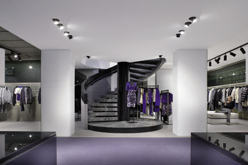Faretto da incasso a soffitto - BULLET HOLE OUT - 100% LIGHT bvba  - LED / rotondo / in metallo