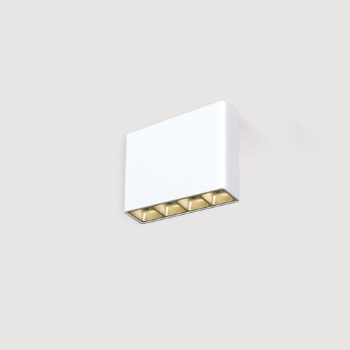 Plafoniera contemporanea - LIQUID LINE COMPACT A5 - Lightnet GmbH  - rettangolare / in alluminio / LED