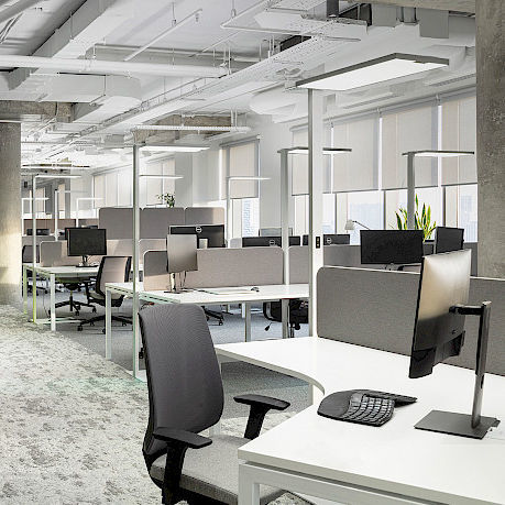 Lampada da terra - CUBIC EVOLUTION F2 - Lightnet GmbH  - in alluminio / contemporanea / con cavo