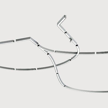 Profilo luminoso sospeso - LIQUID LINE 60 G4/P4 - Lightnet GmbH  - per soffitto / LED / in alluminio