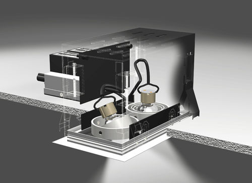 Luce da incasso a soffitto - BASIC - LITELAB Corp.  - a ioduri metallici / LED / alogena