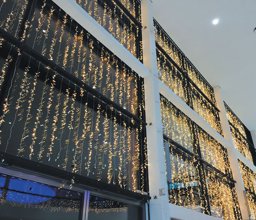 Tenda di luce LED - STARDUST - BLACHERE ILLUMINATION - da interno / da esterno / per spazi pubblici