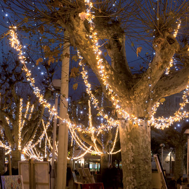Ghirlanda luminosa LED - NICIA® - BLACHERE ILLUMINATION - per spazi pubblici / da interno / da esterno
