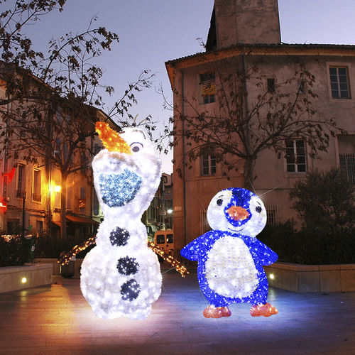 Luce decorativa a LED - GX204L - BLACHERE ILLUMINATION - 3D / per spazio pubblico