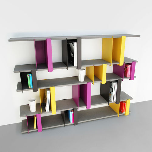 Scaffale basso - PLIO-BA - presse-citron - design originale / in metallo