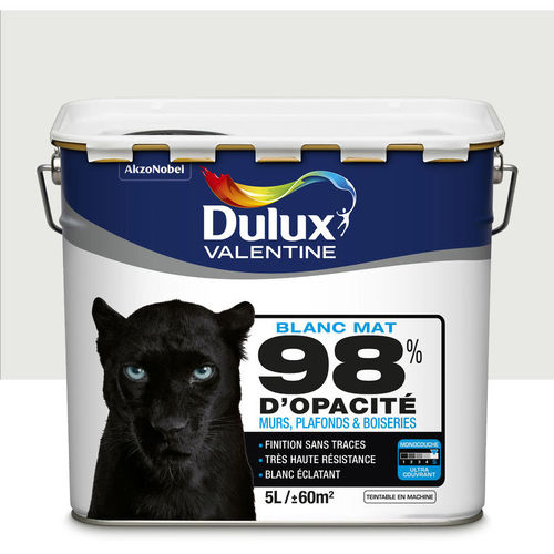 Pittura decorativa - BLANC 98% - Dulux - indoor / per muro / per soffitto
