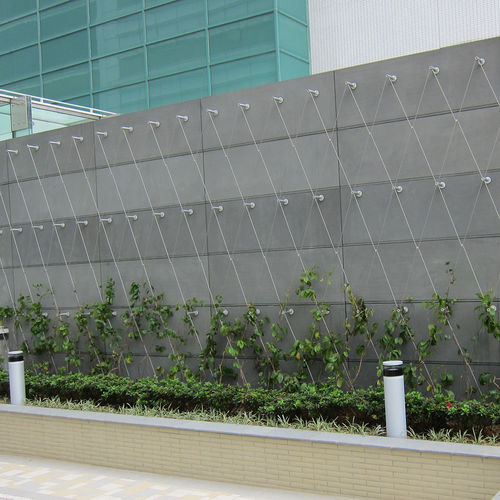 Graticolato per facciate - GREENCABLE – LIGHT - Carl Stahl ARC GmbH - per giardino verticale / in acciaio inossidabile