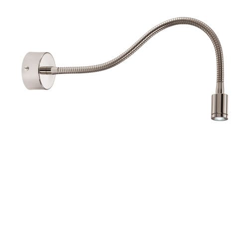 Applique contemporanea - AZIMUT : 1140 - LUMIS SRL - da interno / in metallo cromato / in nichel