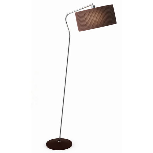 Lampada da terra - NETTUNO : 1404 - LUMIS SRL - in nichel / in tessuto / contemporanea