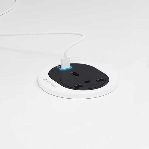 Presa di corrente - ATOM - IB-connect - multimediale / per scrivania / per mobile