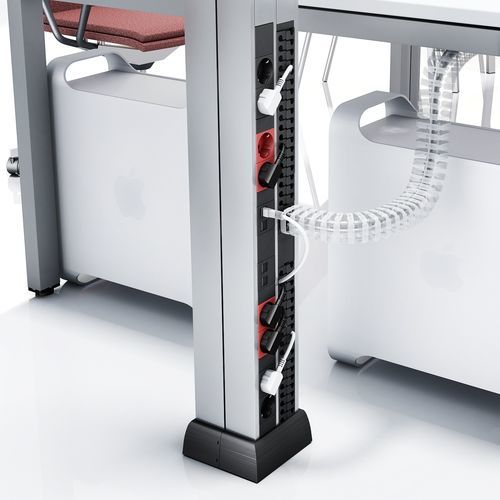 Presa di corrente - DUPLO COLUMNA - IB-connect - USB / informatica / multipla