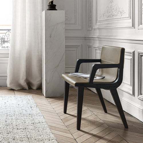 Sedia contemporanea - ACANTO - MAXALTO - da interno / in tessuto / in pelle