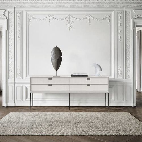 Credenza contemporanea - ARTEMONE - MAXALTO - in legno massiccio / in MDF / in ghisa di alluminio