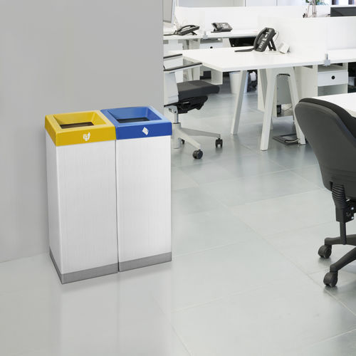 Portarifiuti in plastica - DENIA - CERVIC ENVIRONMENT - in cartone / da interno / per raccolta differenziata