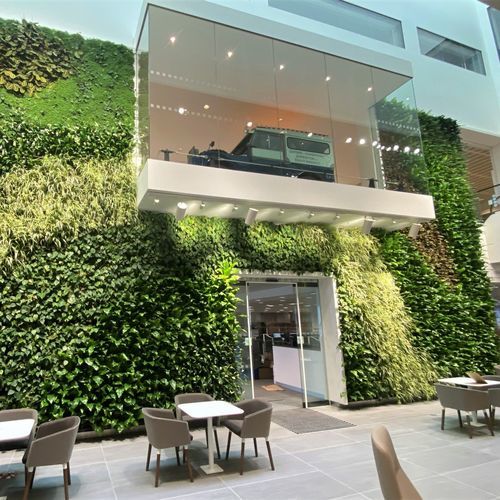 Parete vegetale da interno - FYTOTEXTILE - Terapia Urbana - di piante viventi / in pannelli modulari / in fogliame