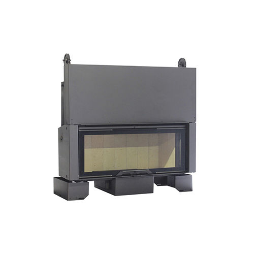 Focolare chiuso a legna - KW0120SF - Axis - a 1 faccia / in acciaio