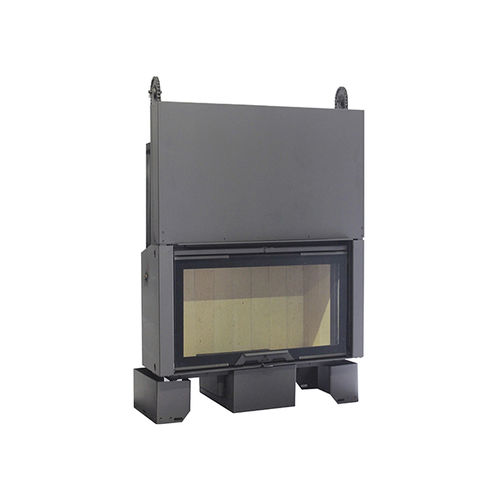 Focolare chiuso a legna - KW0080SF - Axis - a 1 faccia / in acciaio