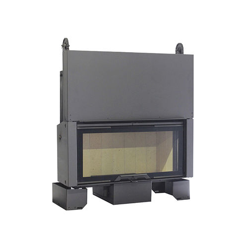 Focolare chiuso a legna - KW0100SF - Axis - a 1 faccia / in acciaio