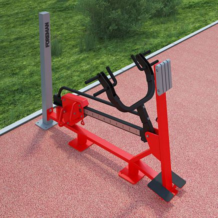 Attrezzo per bodybuilding torsione - FO-03 - Foreman Fitness Europe GmbH - da esterno