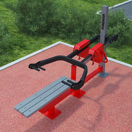 Attrezzo per bodybuilding curl braccia - FO-04  - Foreman Fitness Europe GmbH - pressa per spalle / pressa per pettorali / da esterno