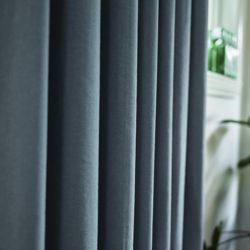 Tessuto per tende - EASY  - KOBE INTERIOR FABRICS - a tinta unita / in poliestere / in lino