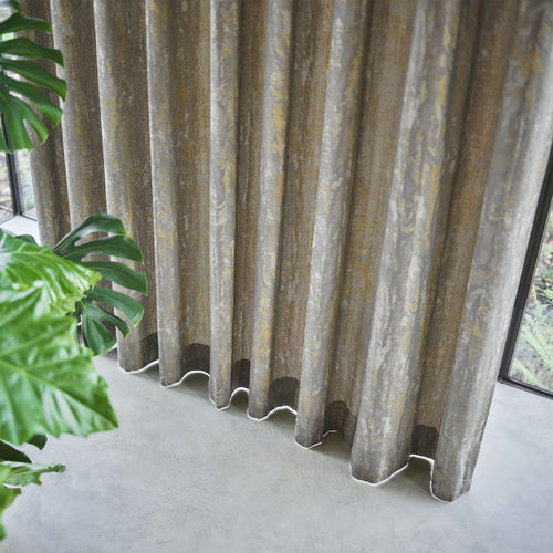 Tessuto per tende - AKADAMA FR - KOBE INTERIOR FABRICS - a motivi / poliestere FR / lavabile
