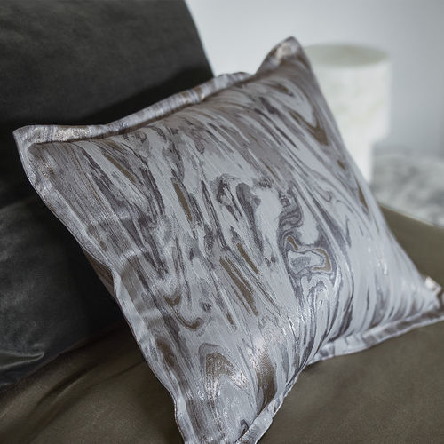Tessuto per tende - FOSSIL - KOBE INTERIOR FABRICS - a motivi / in poliestere / lavabile