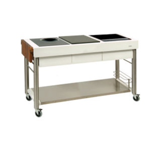 Mobile per piano cottura per giardino - SERVEBOY SUPERBIANCO ULTIMO / UNICO - Indu+