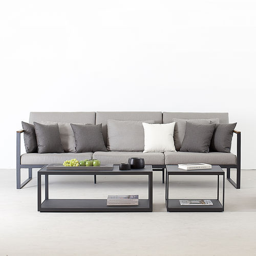 Divano contemporaneo - EASY - Röshults - da giardino / in Sunbrella® / con cuscino rimovibile
