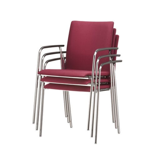 Sedia da conferenza contemporanea - FIRST CLASS 4522/A - Brunner GmbH - da interno / in tessuto / in pelle