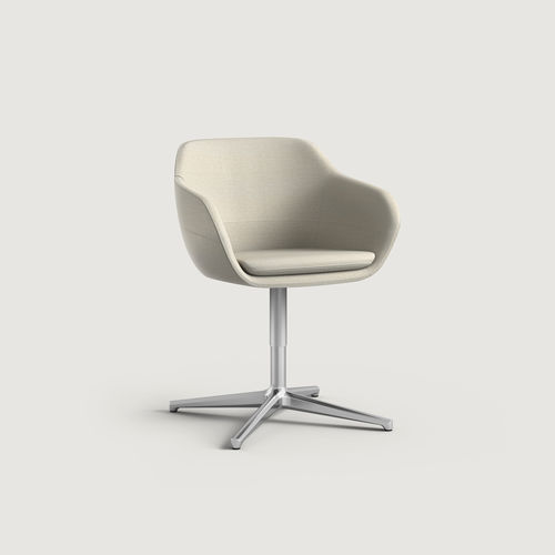 Sedia da ufficio contemporanea - CRONA_6362/A - Brunner GmbH - da interno / in tessuto / in pelle