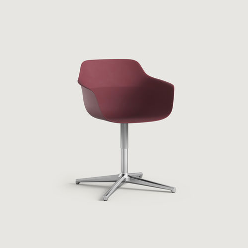 Sedia contemporanea - CRONA LIGHT 6312/A - Brunner GmbH - da interno / in plastica / con supporto in metallo