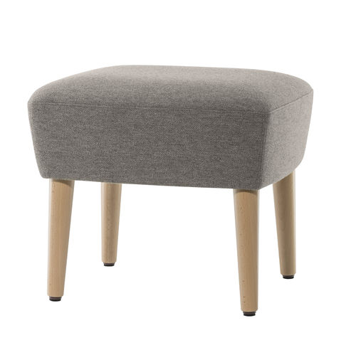 Poggiapiedi contemporaneo - WELLANO 9957 - Brunner GmbH - in tessuto / in pelle / in rovere