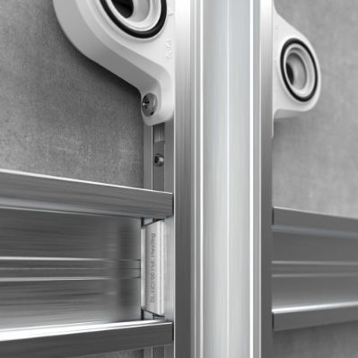 Ringhiera in alluminio - SL-RLE - FASTMOUNT - a pannelli / da interno / per piattaforma