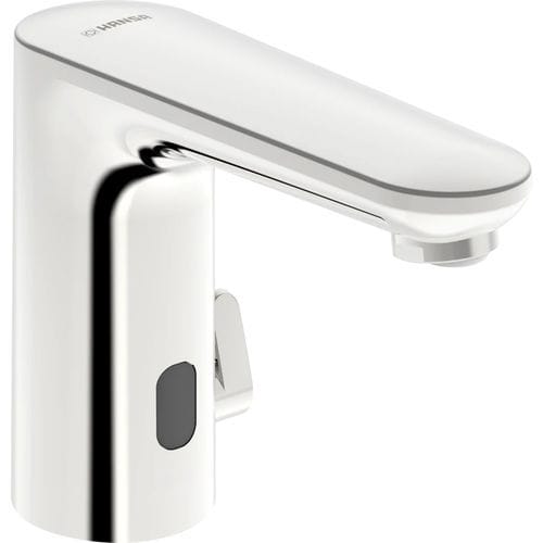 Miscelatore per lavabo - HANSAELECTRA - HANSA - da appoggio / elettronico / in metallo cromato
