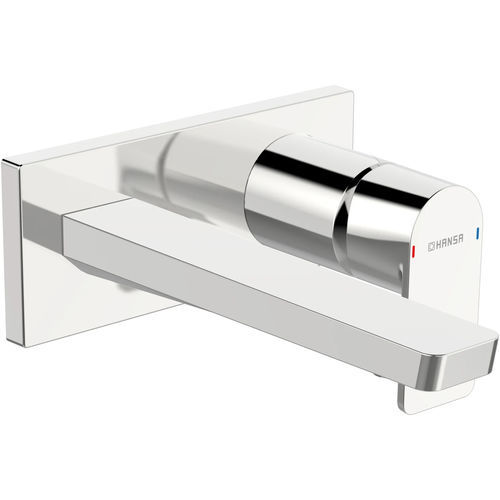 Miscelatore per lavabo - HANSASTELA - HANSA - da parete / in ottone cromato / da bagno