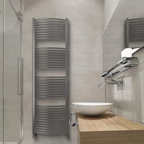 Scaldasalviette ad acqua calda - RAVELLO - K8 Radiatori - contemporaneo / in acciaio / colore personalizzabile