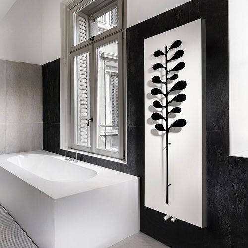 Radiatore elettrico - CAMELIA - K8 Radiatori - contemporaneo / in metallo / bianco