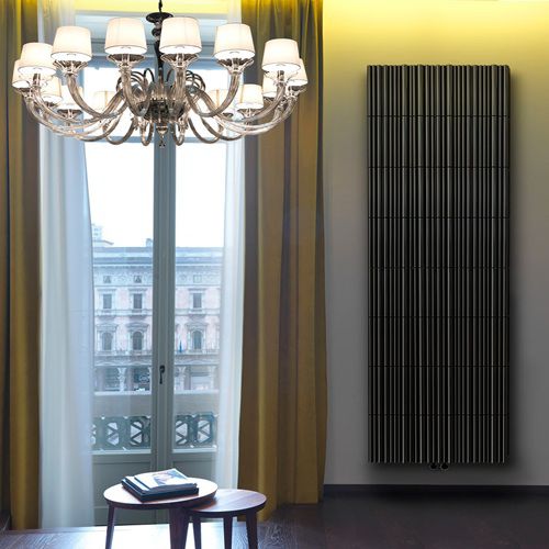 Radiatore elettrico - BAMBOO EVOLUTION - K8 Radiatori - contemporaneo / in metallo / grigio