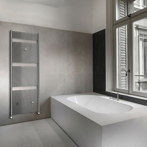 Radiatore elettrico - LIEVE - K8 Radiatori - contemporaneo / in metallo / grigio