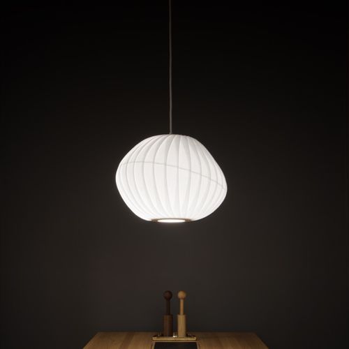 Lampada a sospensione - TR31 - Tom Rossau - di carta / contemporanea / con cavo