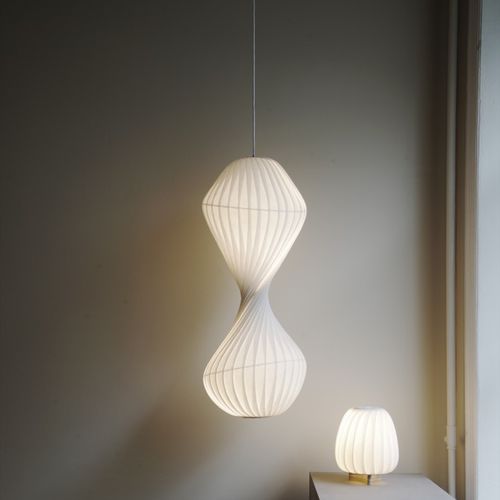 Lampada a sospensione - TR32 - Tom Rossau - di carta / contemporanea / con cavo