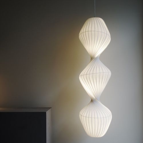 Lampada a sospensione - TR33 - Tom Rossau - di carta / contemporanea / con cavo