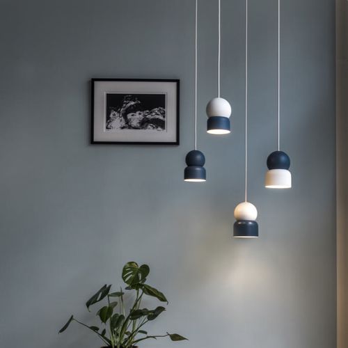 Lampada a sospensione - TR34 - Tom Rossau - in acciaio laccato / contemporanea / con cavo