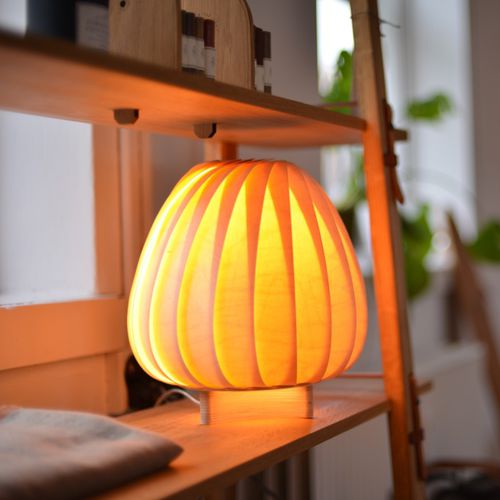 Lampada da tavolo - TR12 - Tom Rossau - in betulla / in plastica / contemporanea