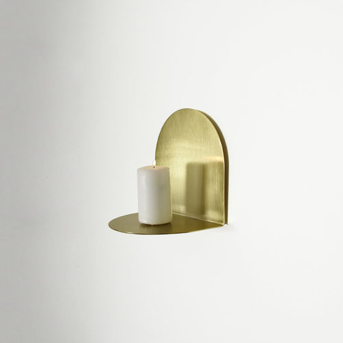 Portacandela in ottone - ARCHAL LIGHT - M - ENO STUDIO