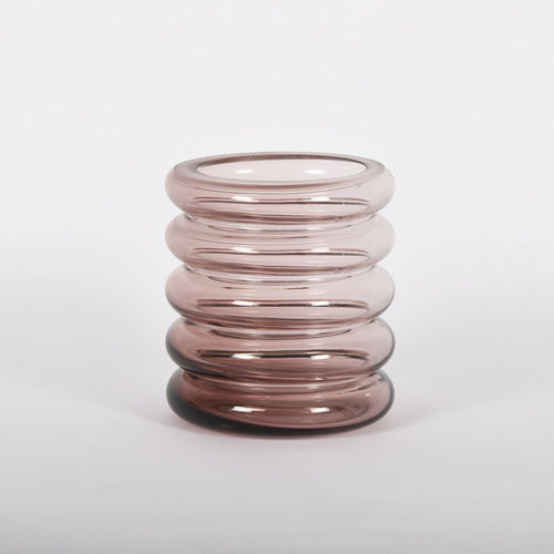 Vaso contemporaneo - B5 - ENO STUDIO - in vetro soffiato
