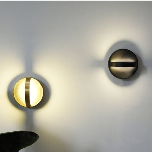 Applique contemporanea - PLUS - ENO STUDIO - da interno / in alluminio / tonda